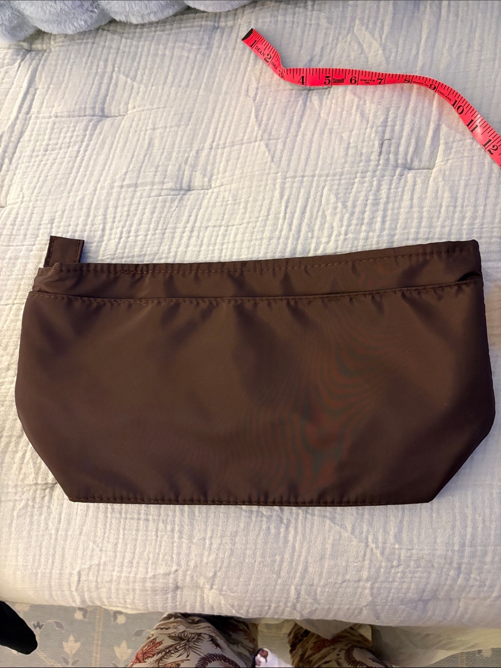 Brown Women's Tote Insert Organizer Bag